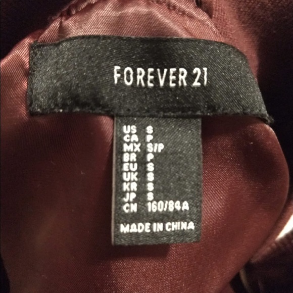 Forever 21 Padded Varsity Jacket - Picture 4 of 4